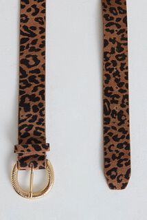 Ceinture croûte de cuir femme
