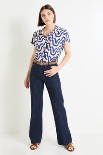 Chemise imprimée femme
