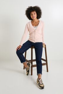 Gilet col V femme