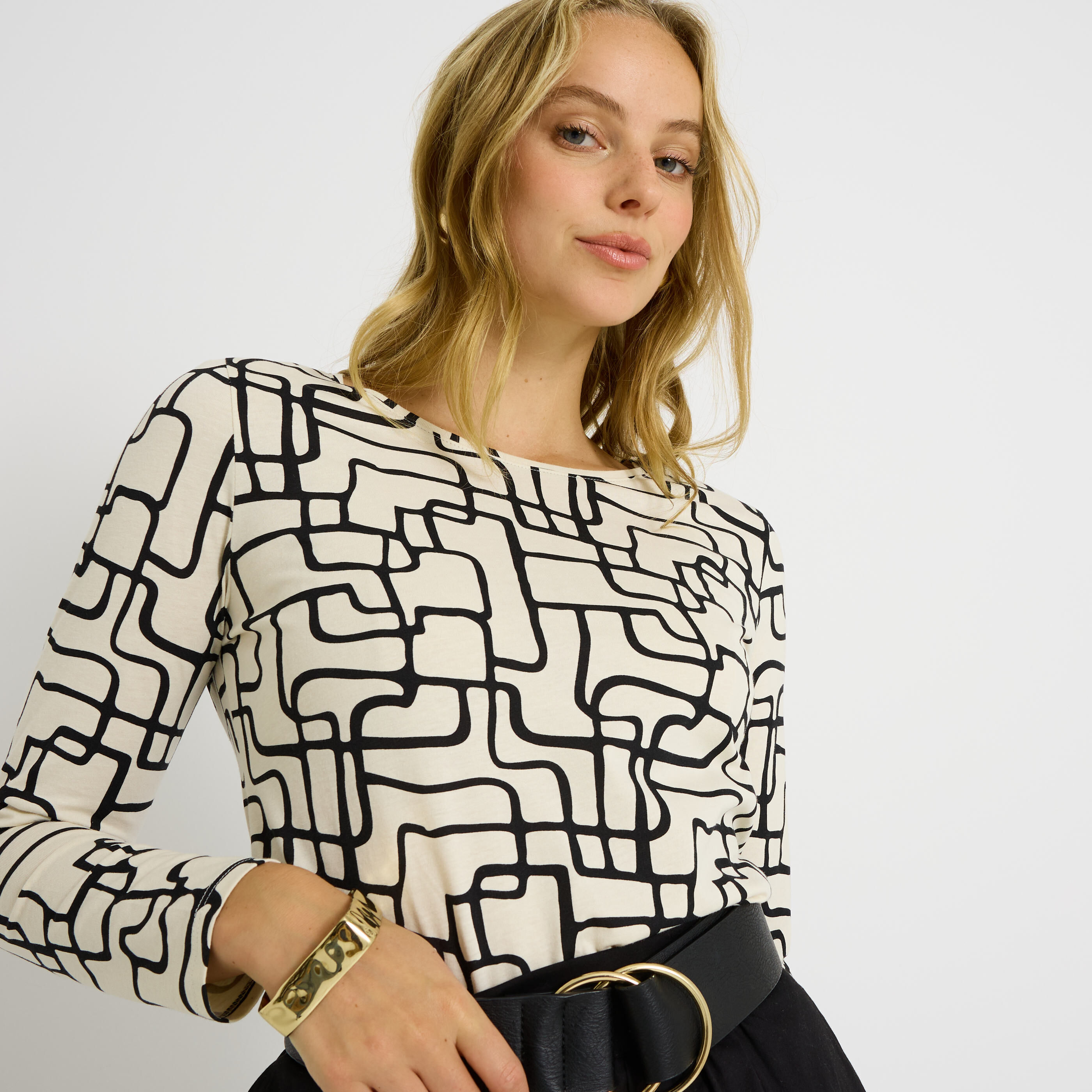 T-shirt manches longues femme