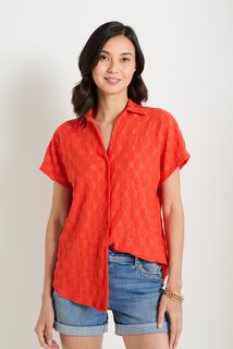 Chemise broderie femme