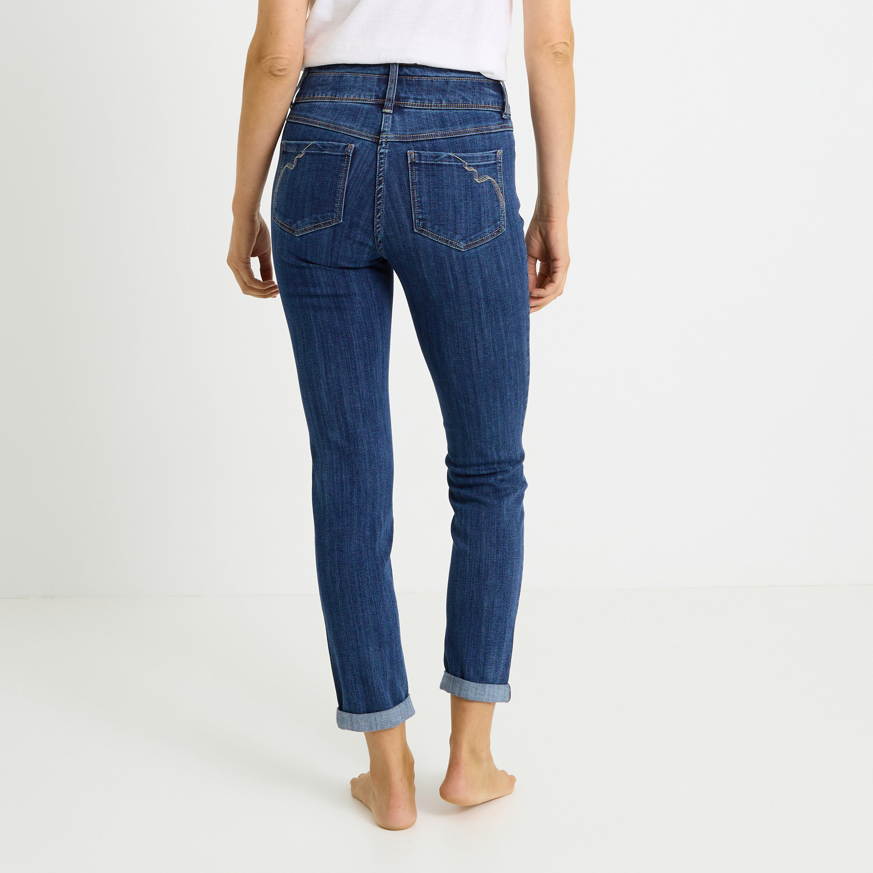 Jean slim raccourci HANOI R02 femme