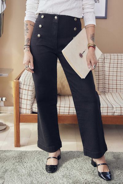 Jean flare femme
