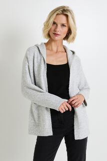 Gilet à capuche femme