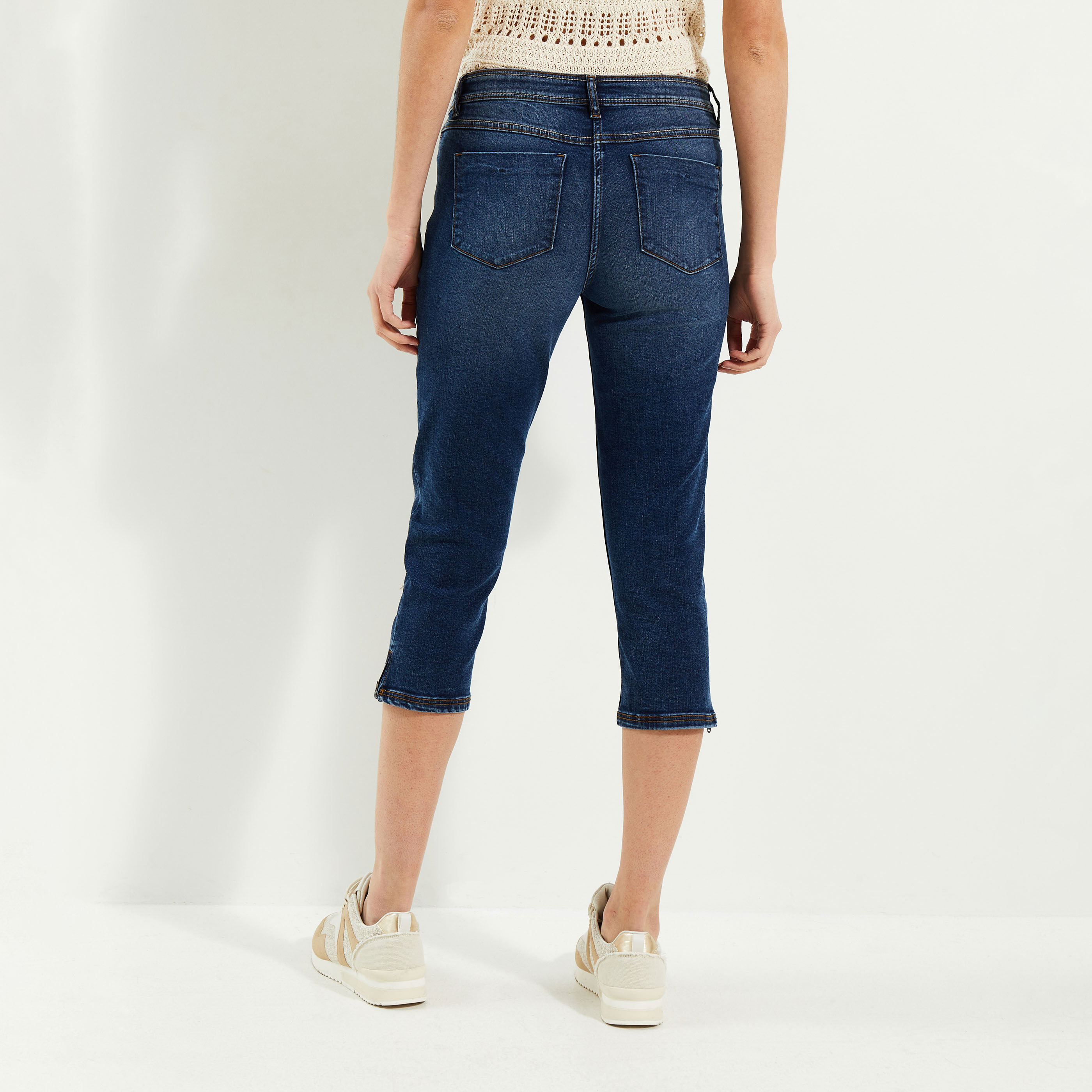 Corsaire jean CAMBODIA femme