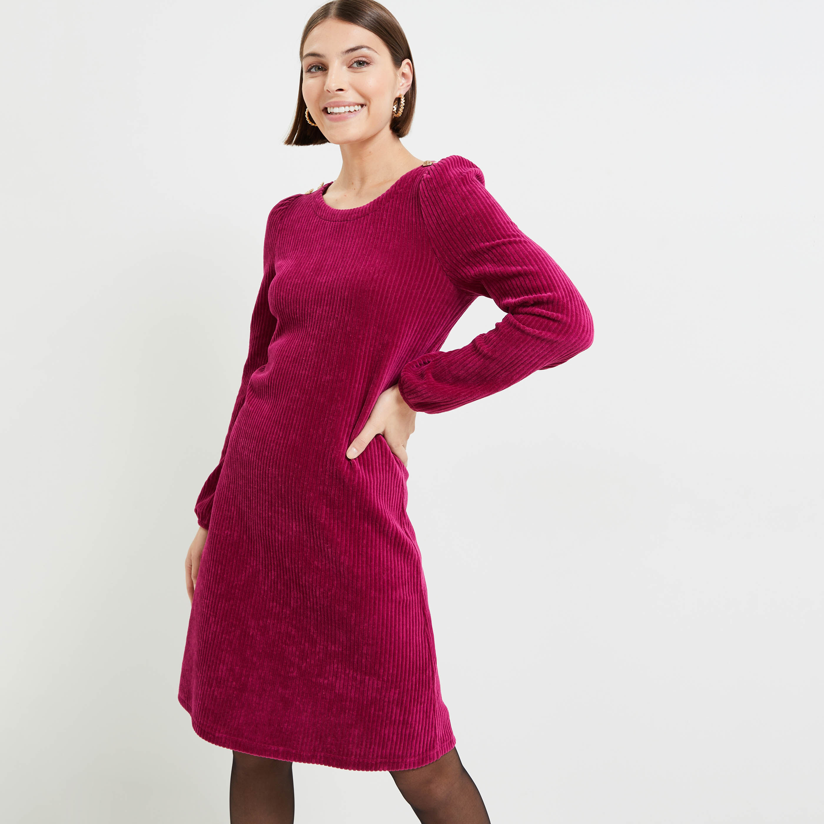 Robe rouge grain de hotsell malice