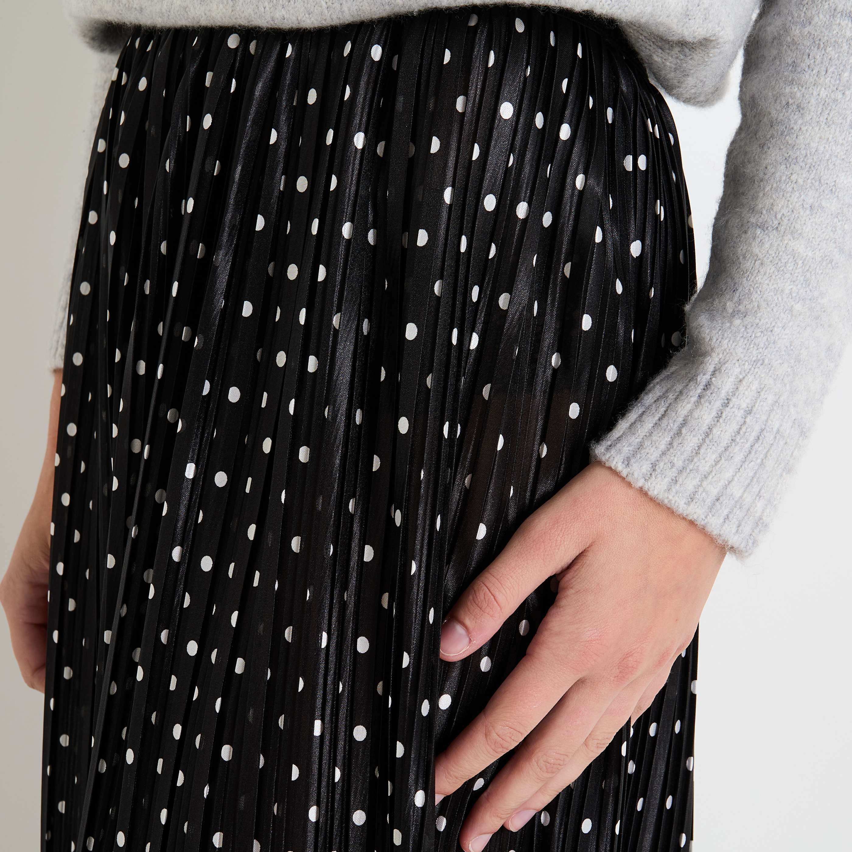 Jupe pliss&eacute;e femme