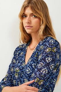 Robe imprimée fleurs femme