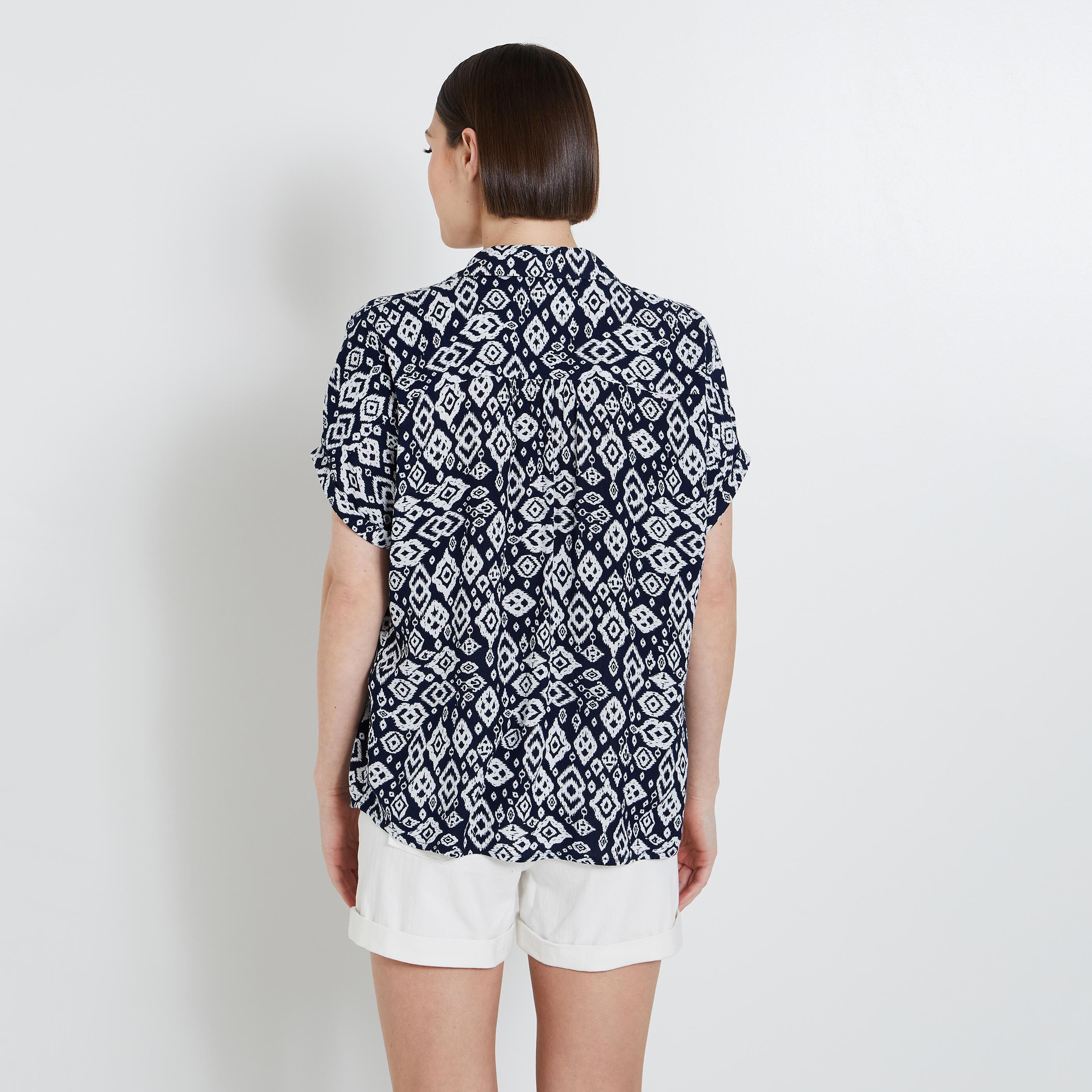 Chemise manches courtes femme
