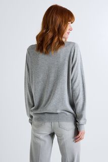 Pull col rond femme