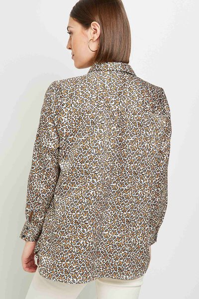 Chemise imprimée femme