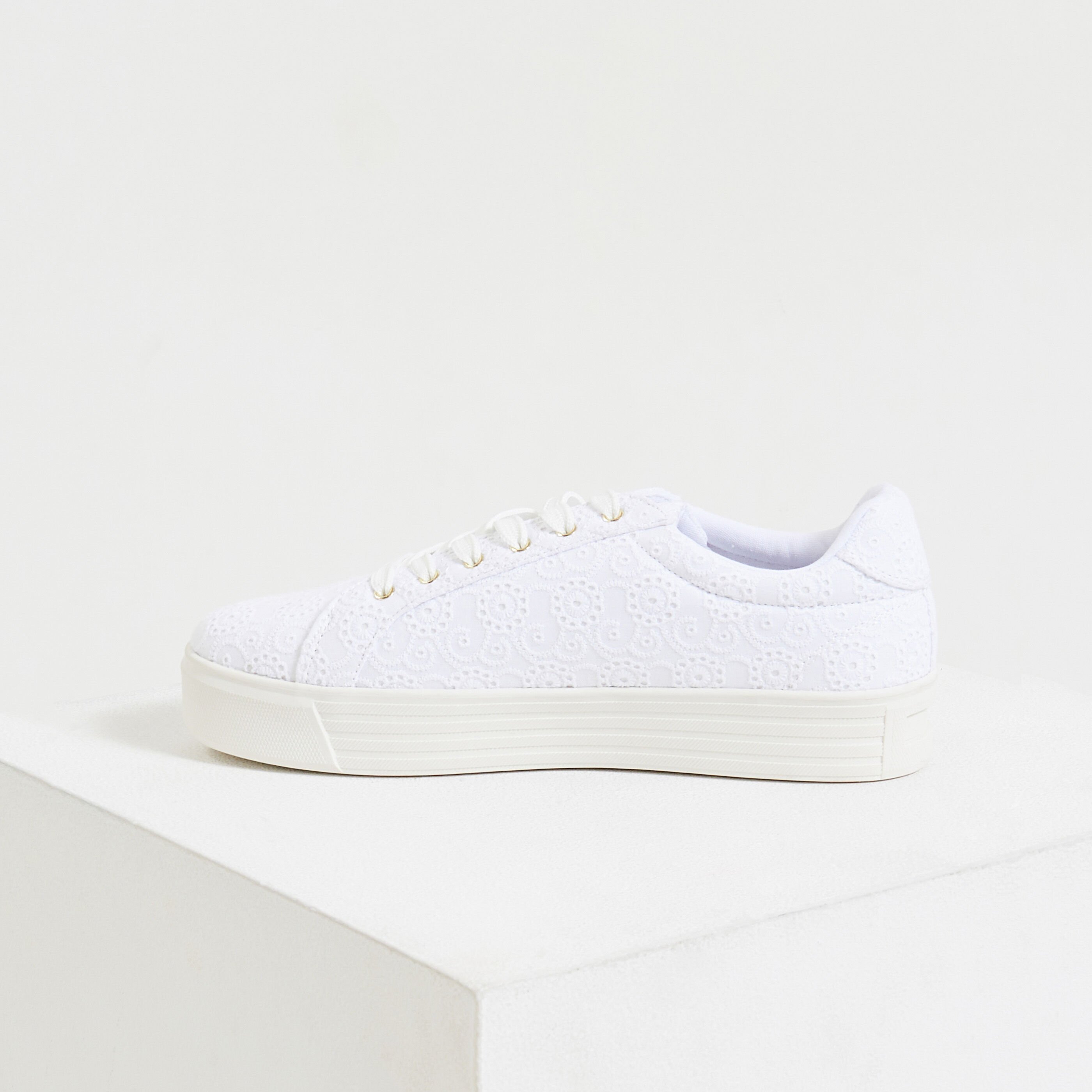 Basket en toile femme