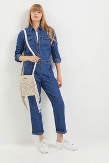 Combinaison en jeans