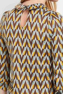 Robe en maille jacquard