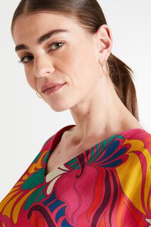 Blouse imprimée femme