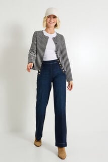 Veste matelassée en maille femme
