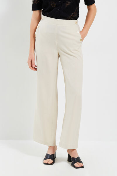 Pantalon large femme