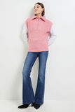 Pull sans manches camioneur femme