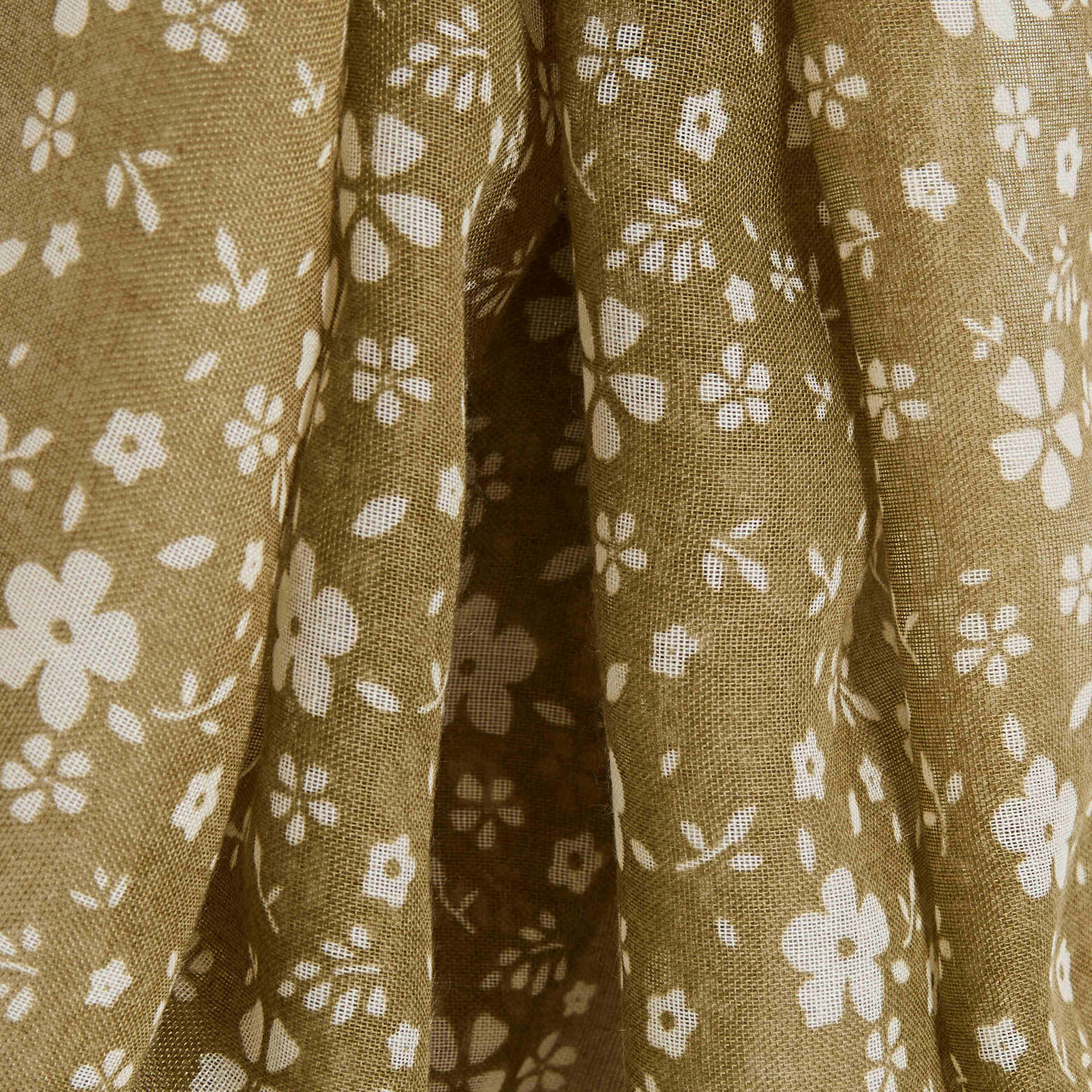 Etole imprimé fleuri femme