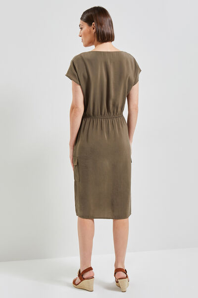 Robe style cargo femme