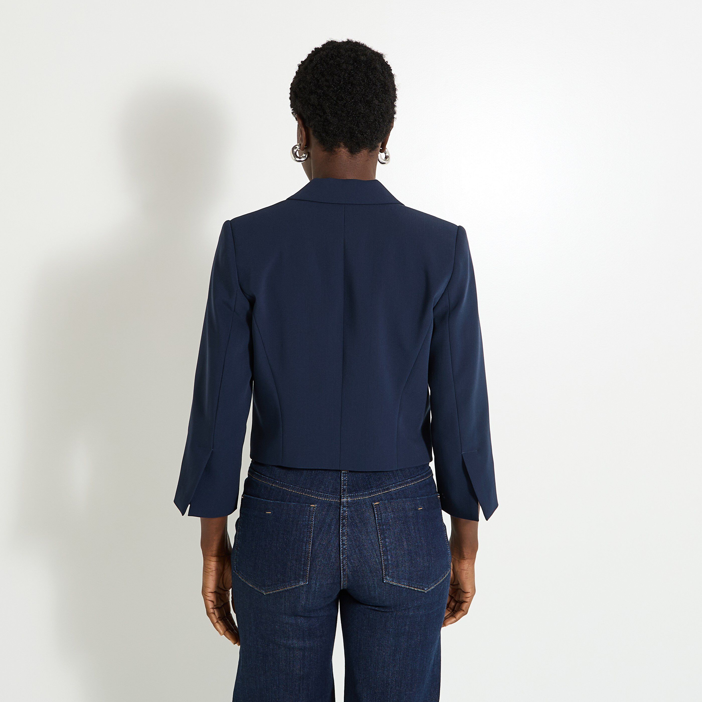 Veste tailleur courte femme