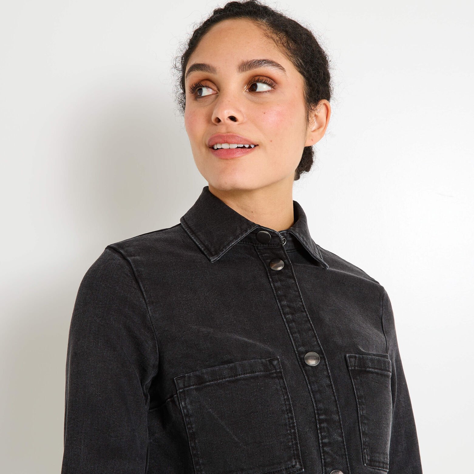 Veste en jean femme