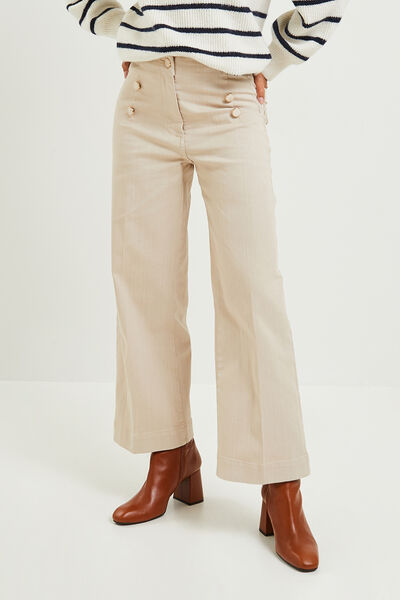 Jean flare femme