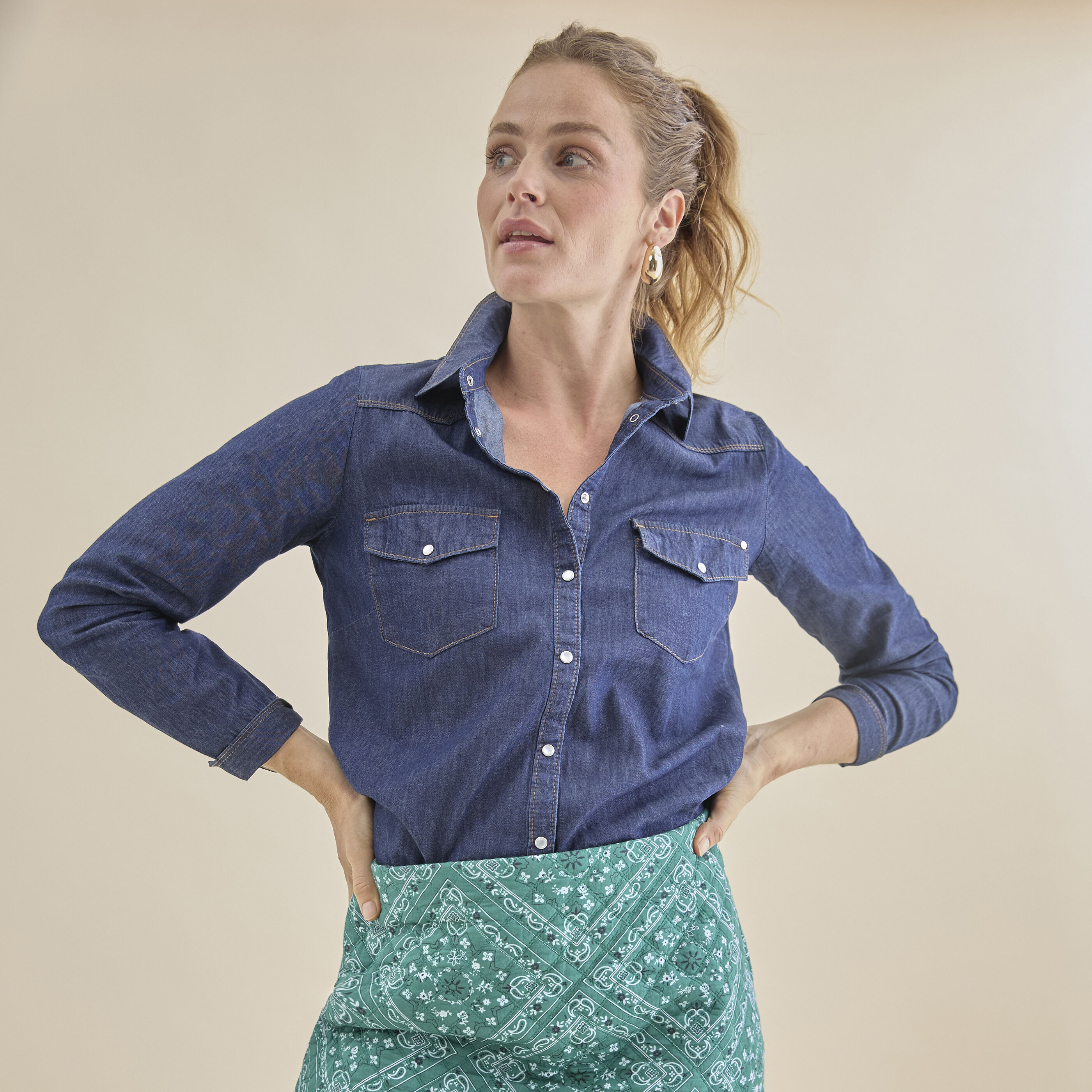 Jupe matelass&eacute;e femme