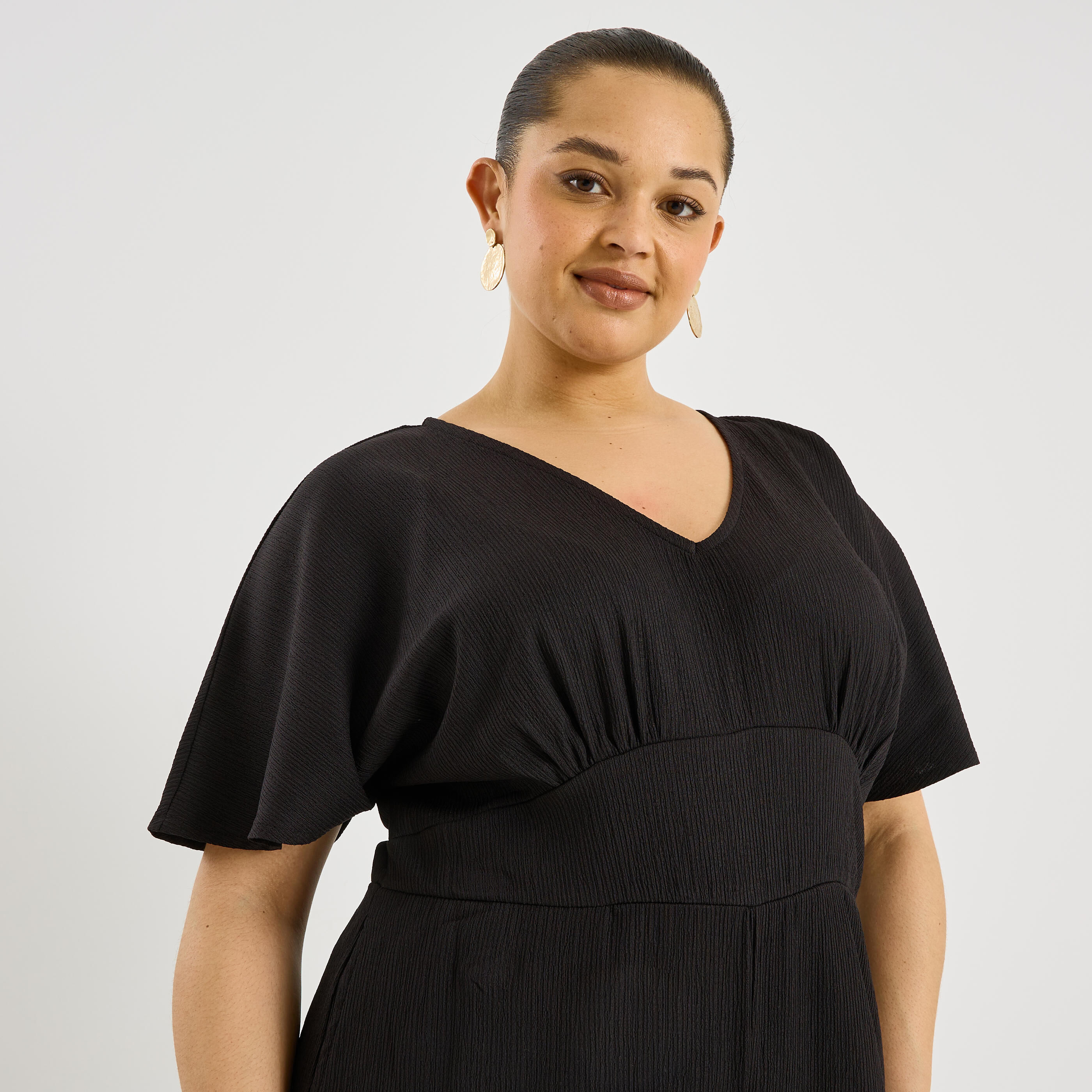 Combinaison longue en maille femme