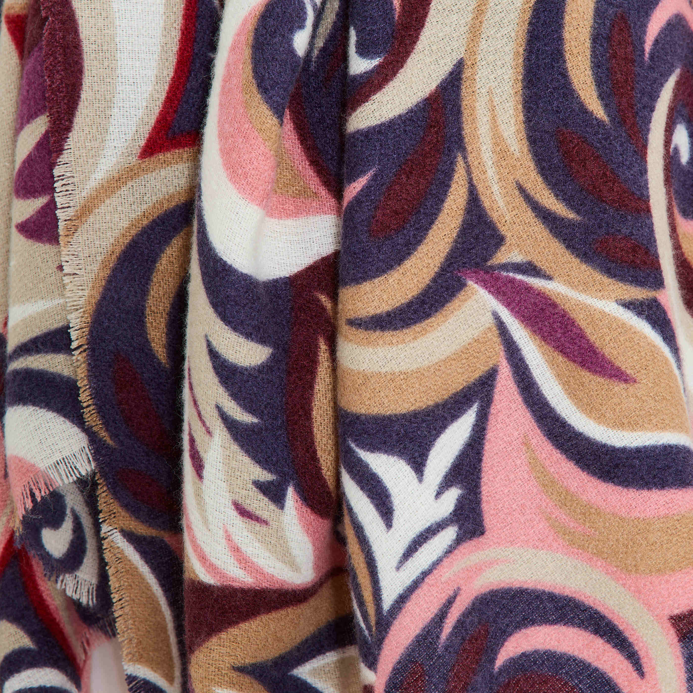 &Eacute;charpe imprim&eacute;e multicolore 