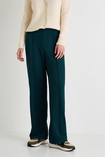 Pantalon large en maille femme