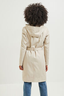 Trench long femme