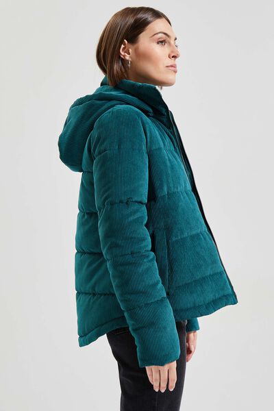 Doudoune velours femme