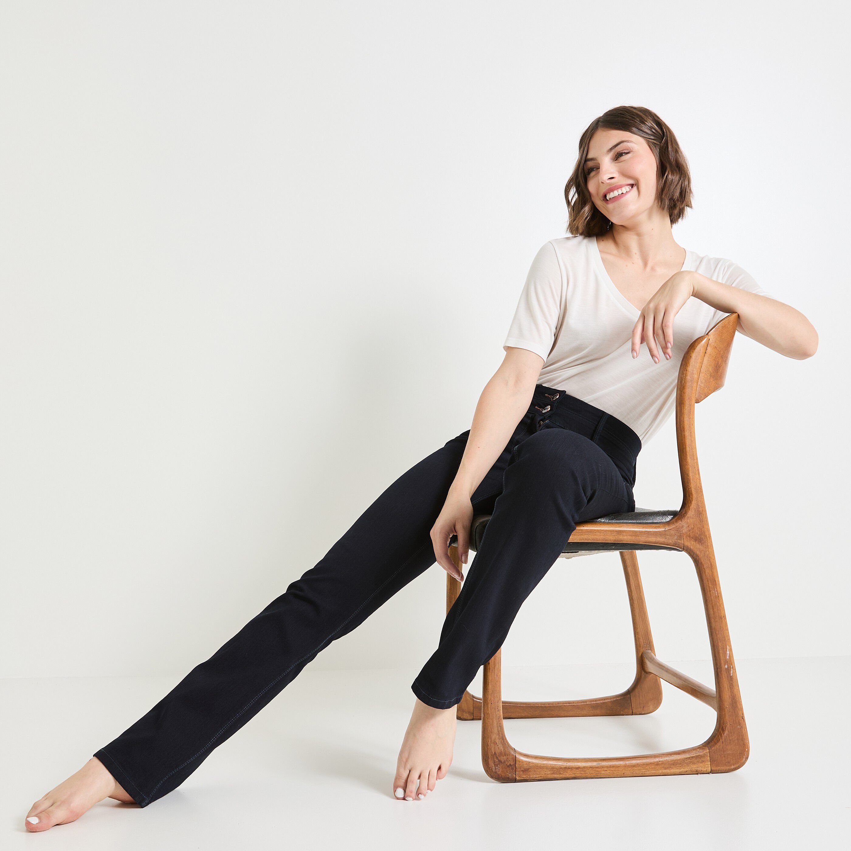 Jean droit ROME femme