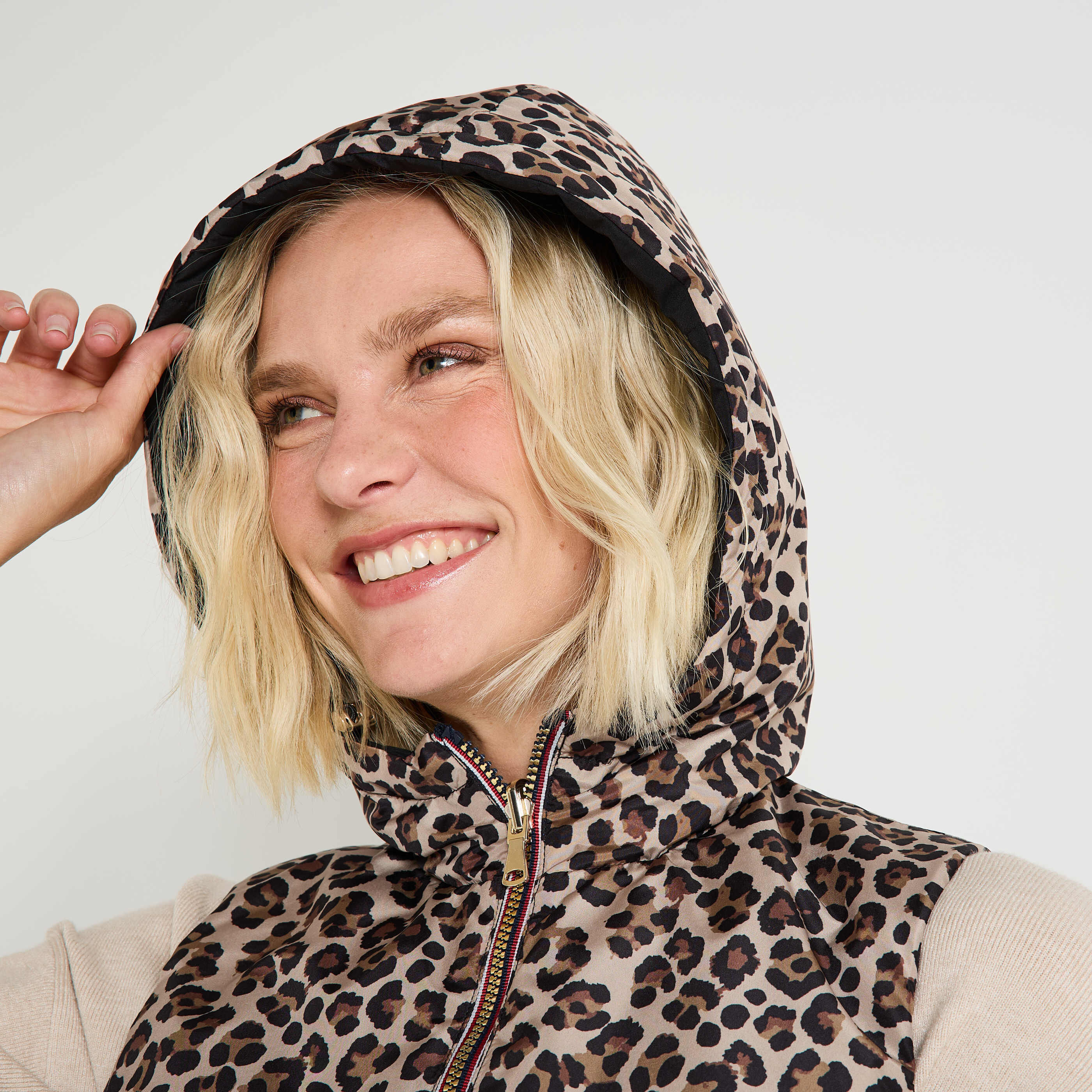 Doudoune sans manches r&eacute;versible femme