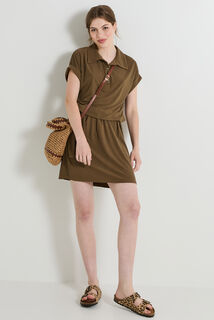 Robe en maille femme
