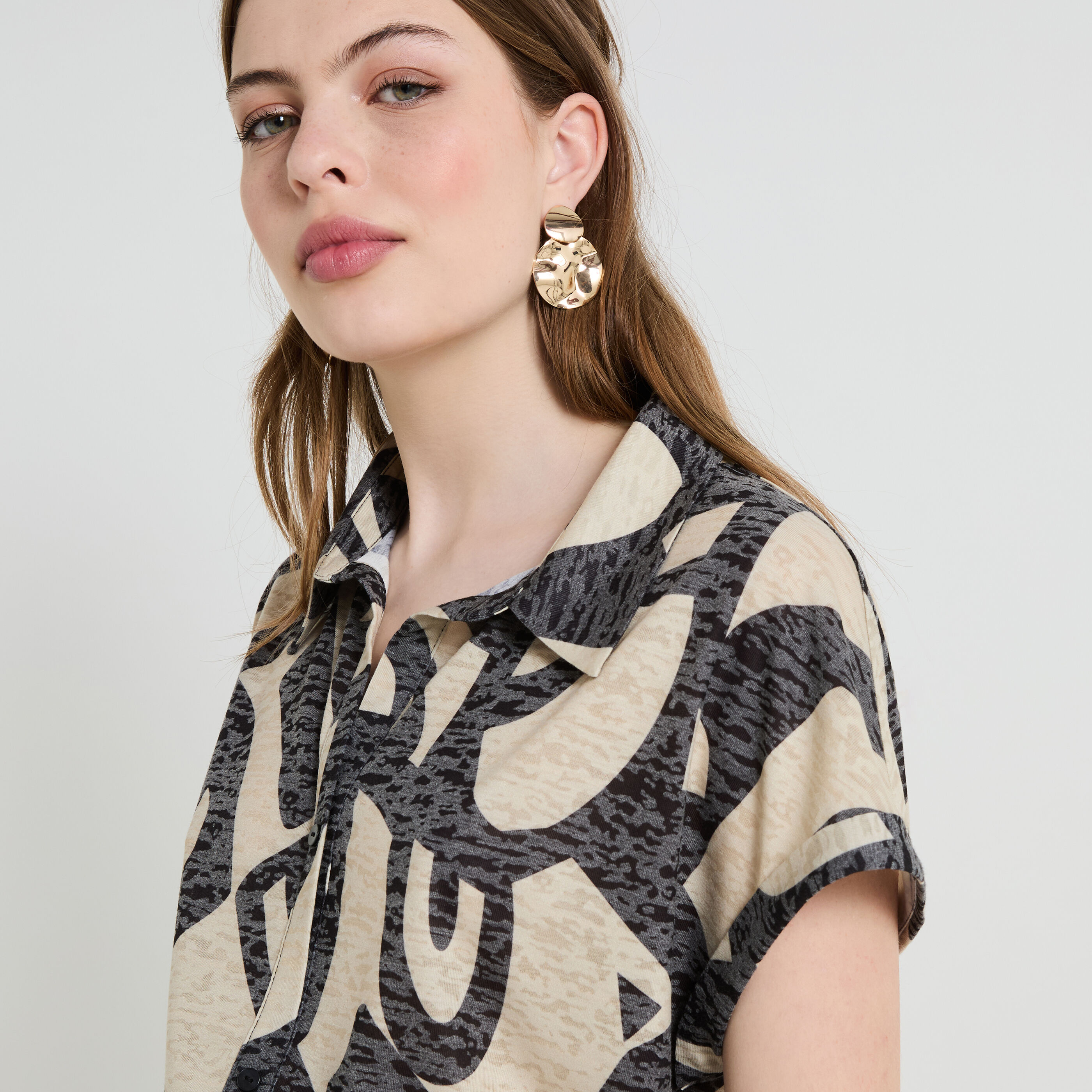 Tshirt imprim&eacute; femme