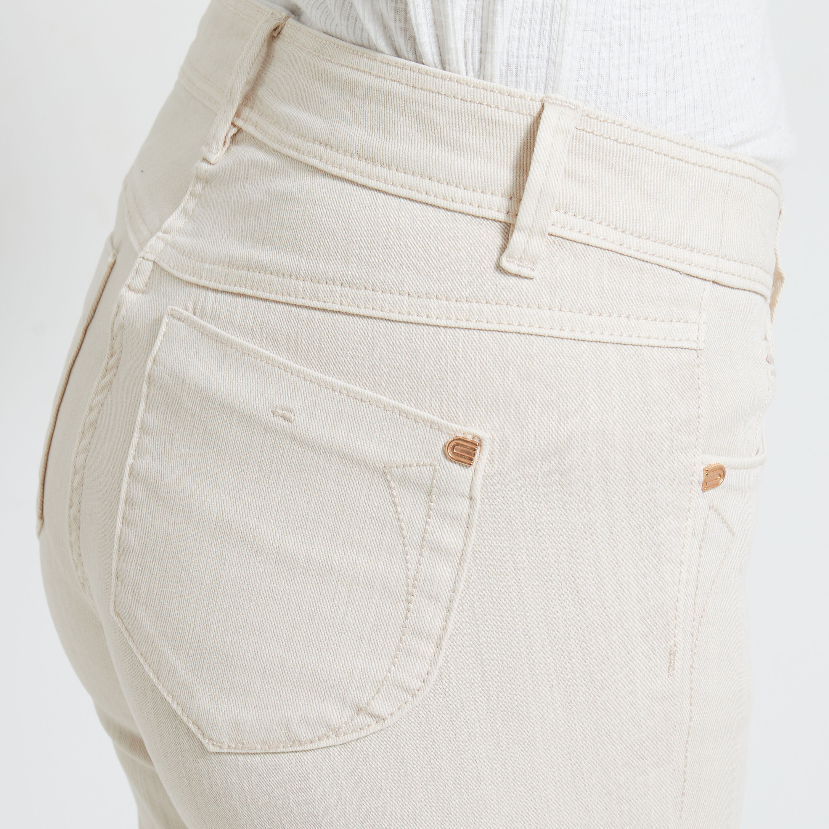 Jean raccourci CANCUN femme