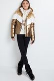 Doudoune color block femme
