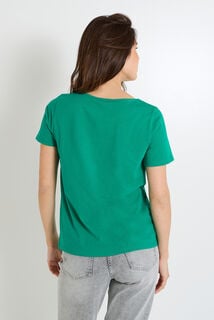T-shirt col rond femme