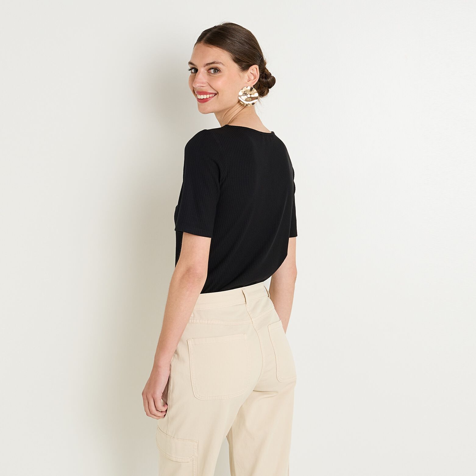 Tshirt uni femme