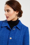 Manteau mi-long en tweed femme