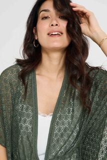 Pareo en crochet femme