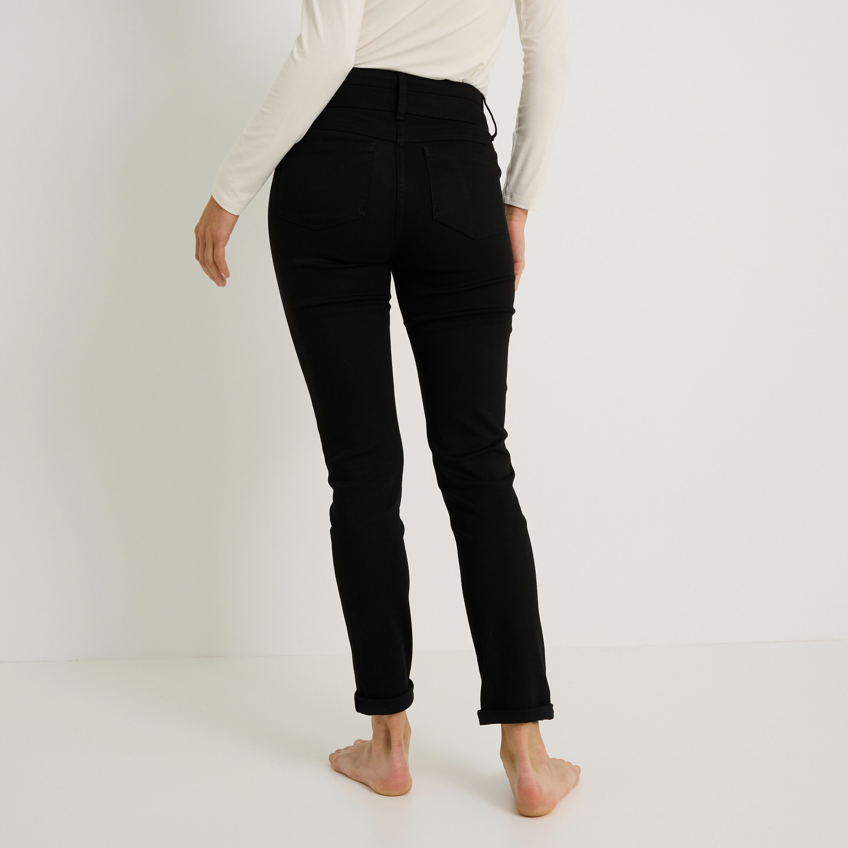 Jean slim raccourci HANOI R02 femme