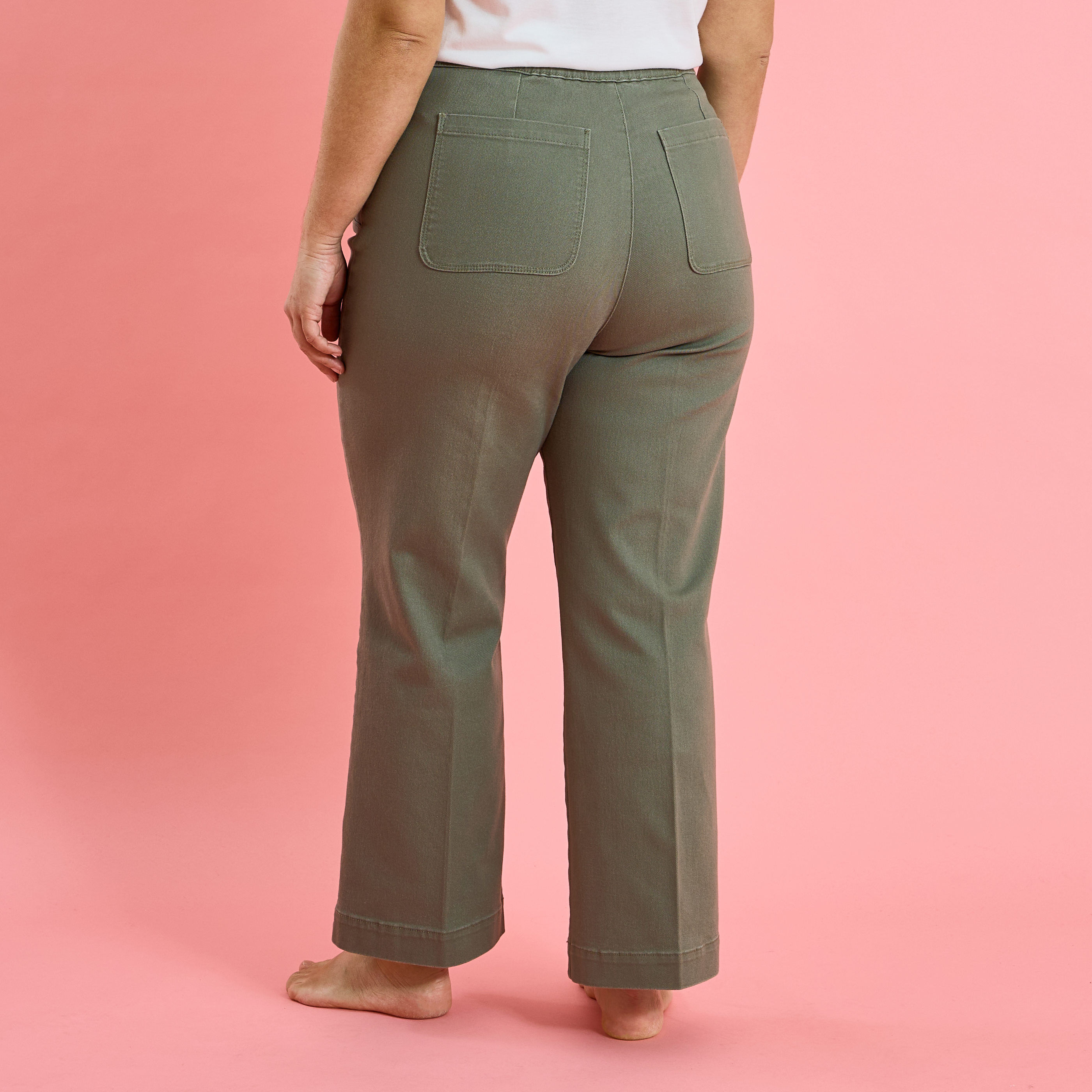 Jean flare POMPON F02 femme