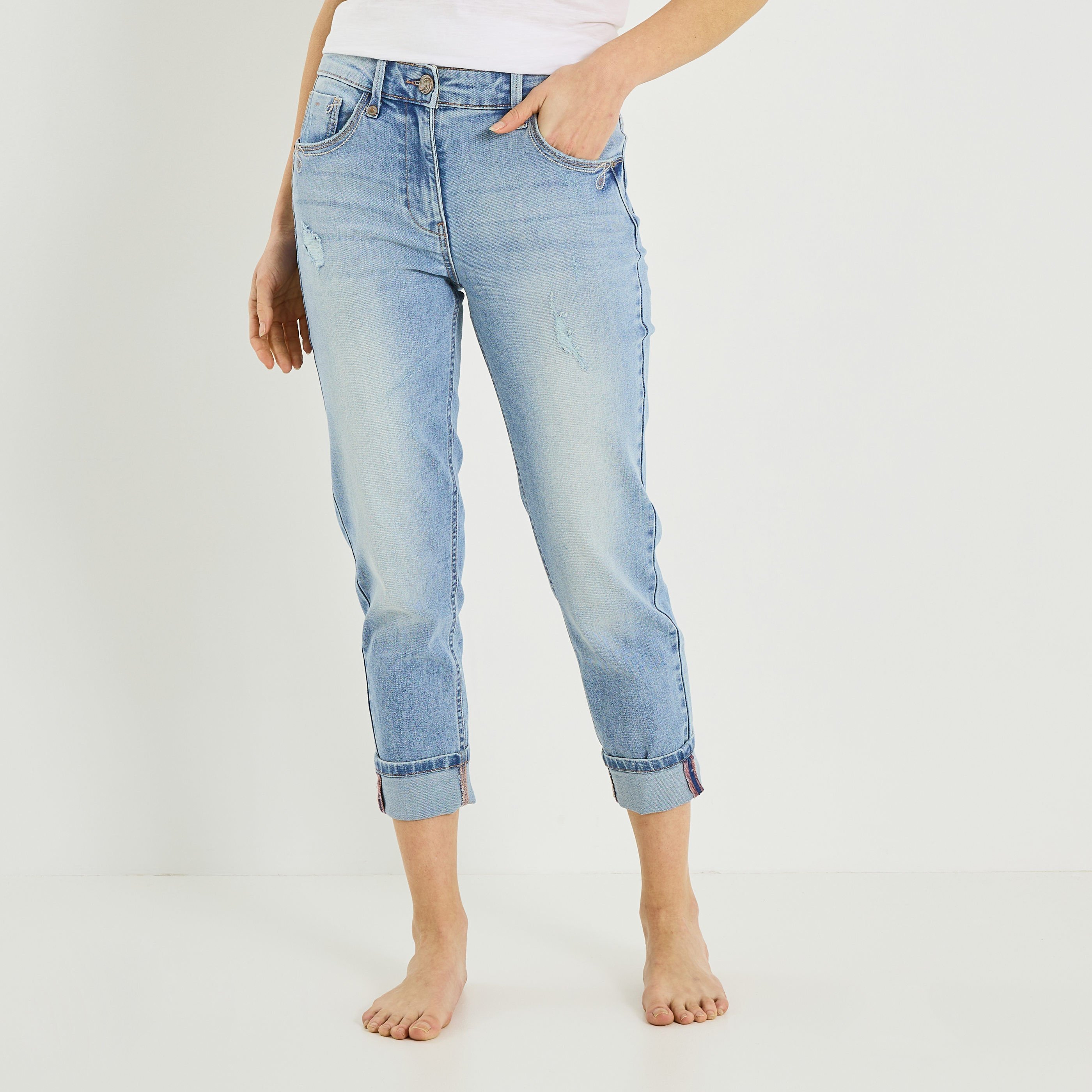 Jean boyfriend SEATTLE BF01 femme