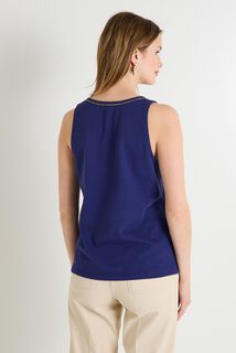 Débardeur col rond femme