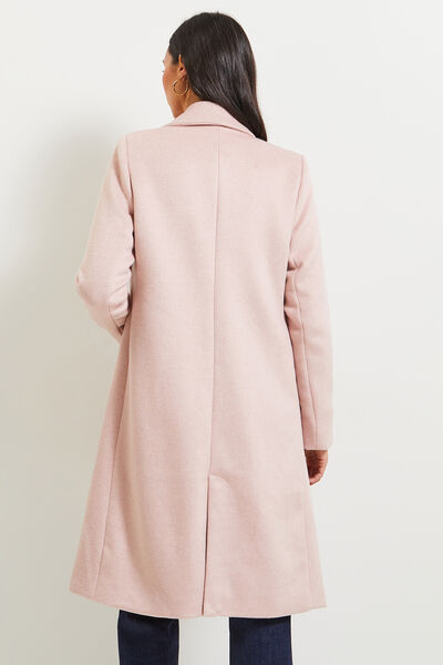 Manteau pardessus mi-long femme