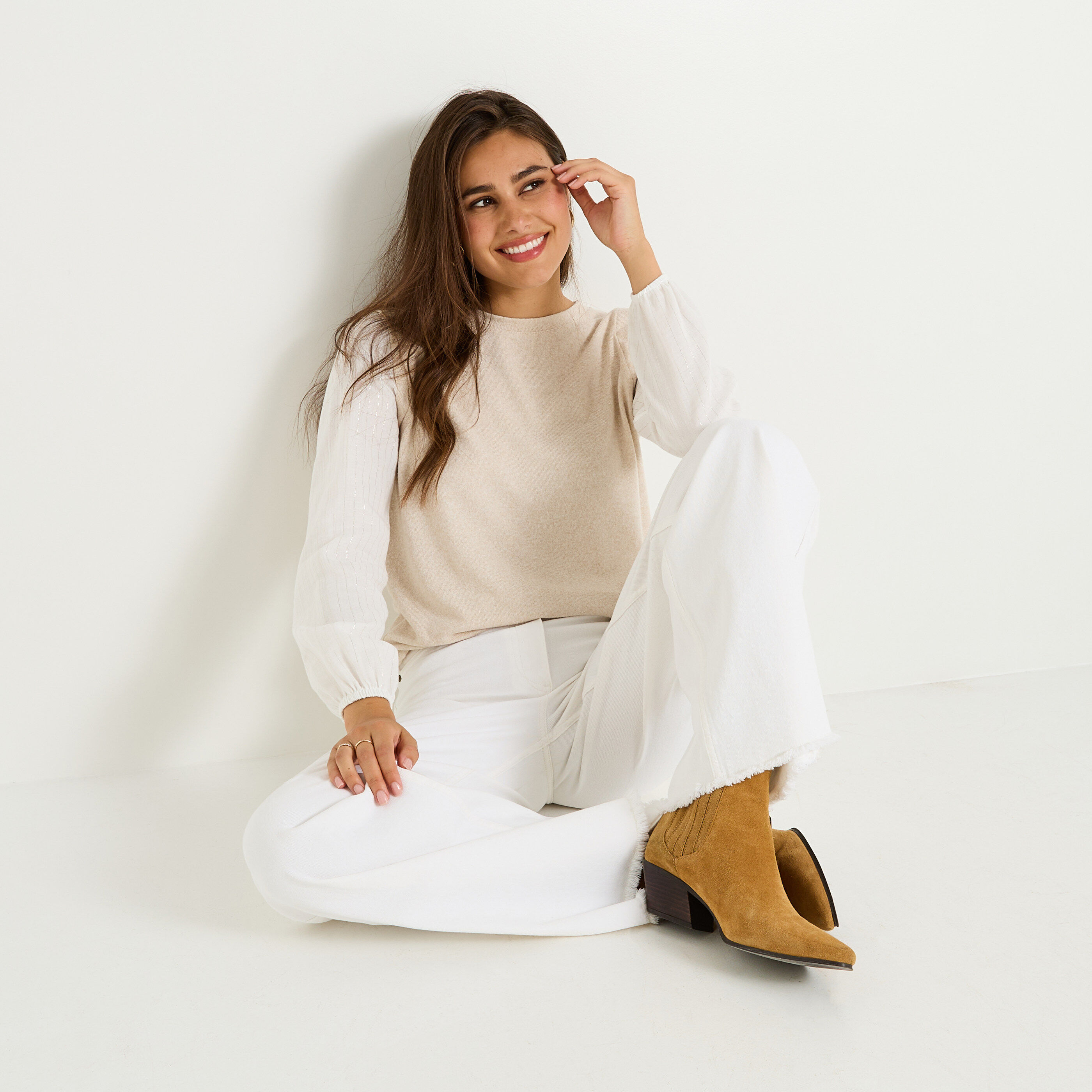 T-shirt manches longues femme