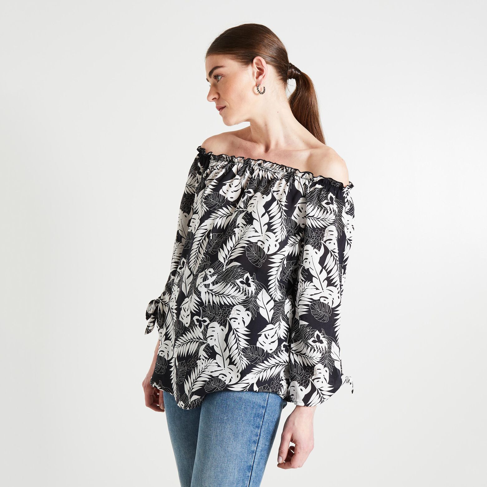 Blouse imprimée femme
